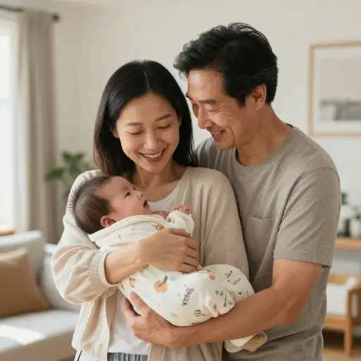 她在婴儿时被一个充满爱心的家庭收养。