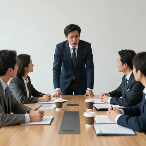 董事会会议在讨论有争议的提议时变得激烈争吵。