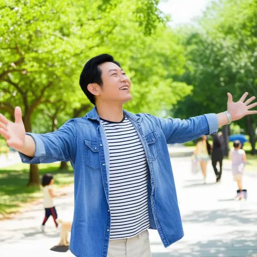 他的生活信条是永远保持积极乐观的态度。