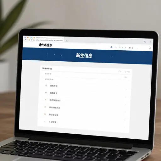你会在标题'新生信息'下找到它。