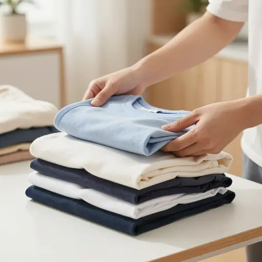你能帮我折叠这些衣服吗？
