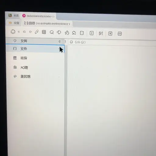点击“文件”菜单来保存你的工作。