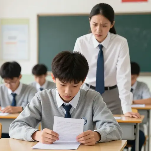 如果他继续作弊，终会有人给他一个教训。