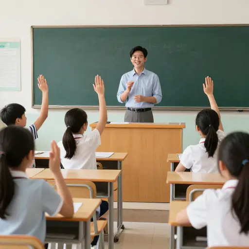 根据一项调查的统计数据，大多数学生对英语课非常热情。