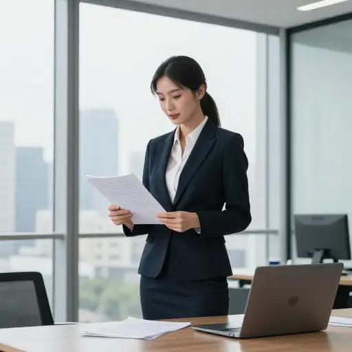 她在公司担任高管职位。