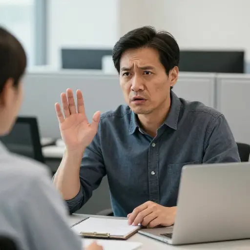 他总是在抱怨！