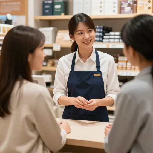 这家商店的员工很乐于助人。