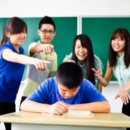 他考试不及格后，同学们都叫他失败者。