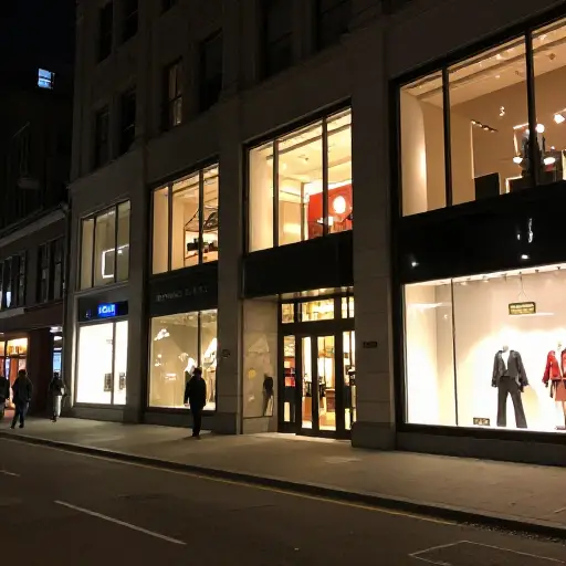 许多百货商店延长了营业时间。