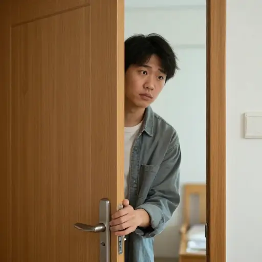 我该离开了。