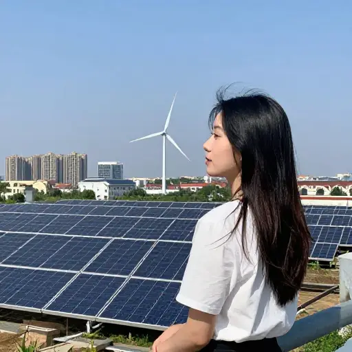 她设想一个可再生能源成为主流的未来。