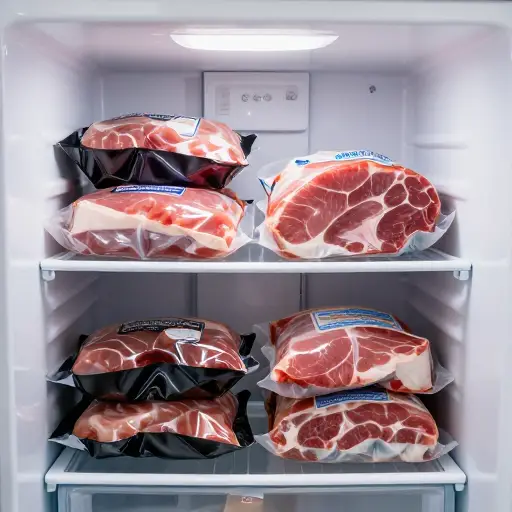 你可以冷冻肉类以延长其保存时间。