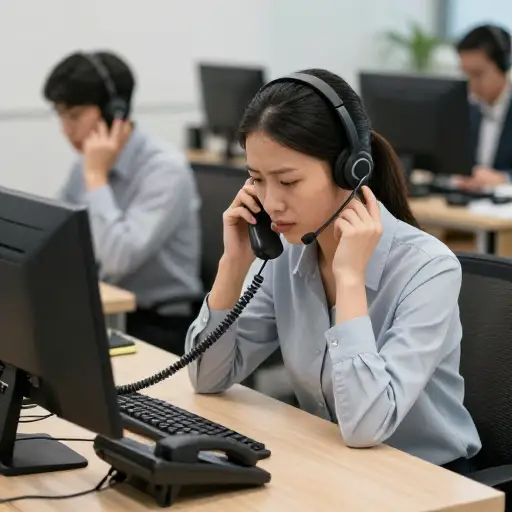 来自担忧客户的电话一直源源不断。