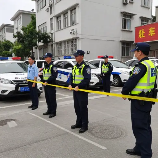 警察迅速封锁了该区域。