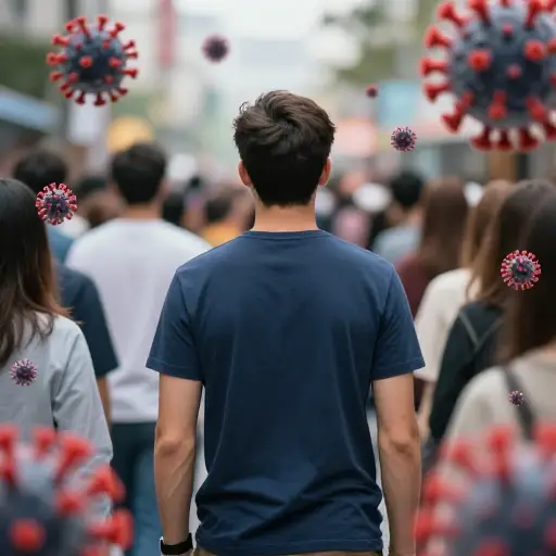 有些人可能携带病毒却不表现出任何症状。
