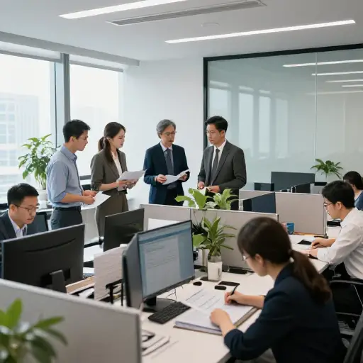 公司从上到下进行了重组以提高效率。
