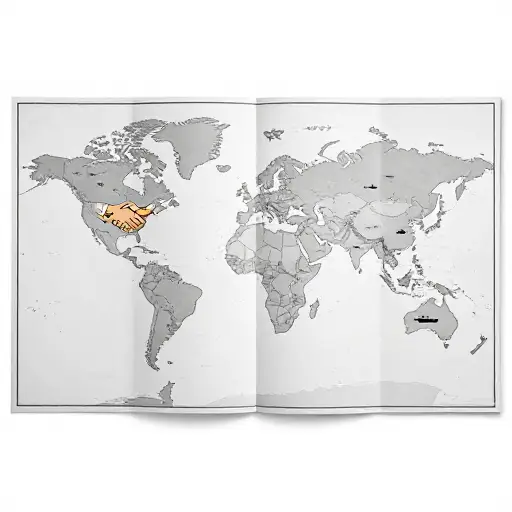 我们的世界正变得越来越小：边界从地图上抹去，国家间合作更加紧密，贸易限制正在消失。