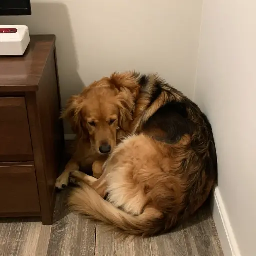 我认为把大型犬养在小公寓里是不公平的。