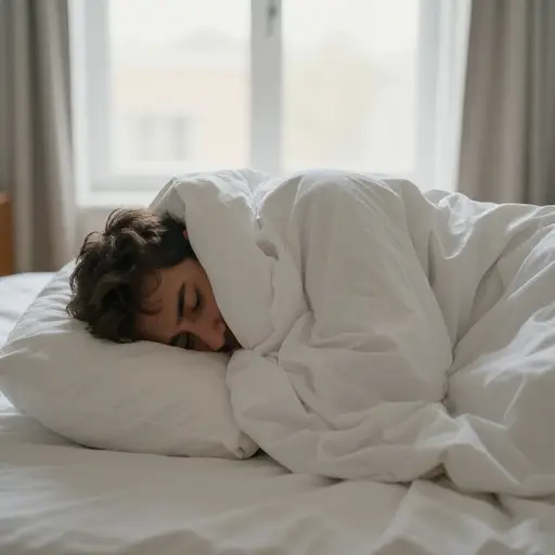 他不喜欢早起。