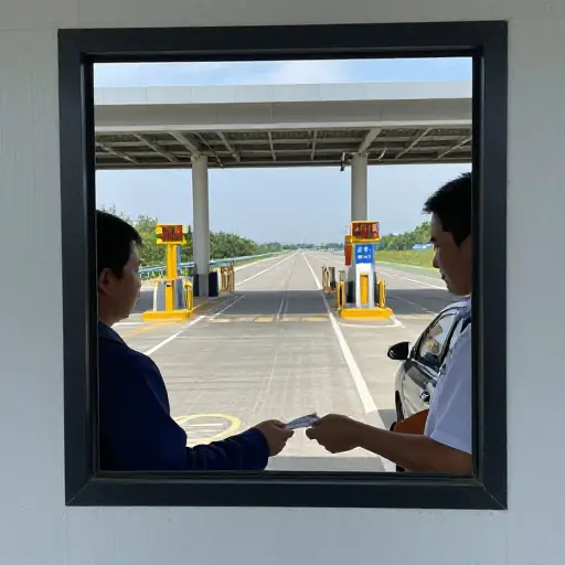 要进入高速公路，你必须支付通行费。