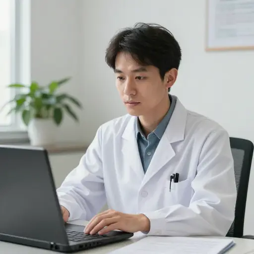 医生让我下周回来复诊。