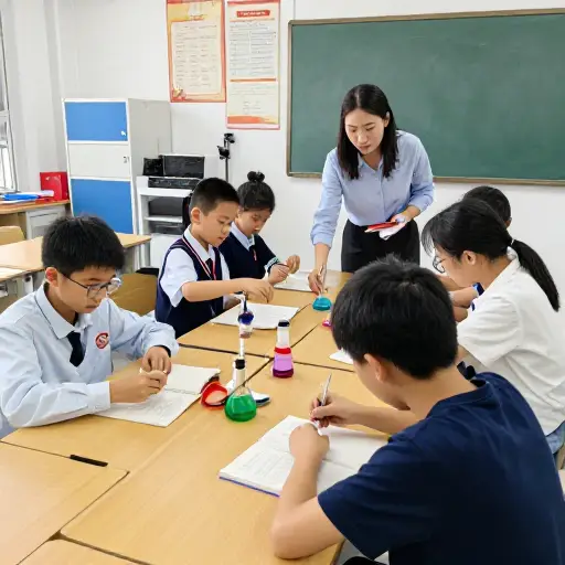 老师提醒学生们在小组项目中要尽自己的一份力。