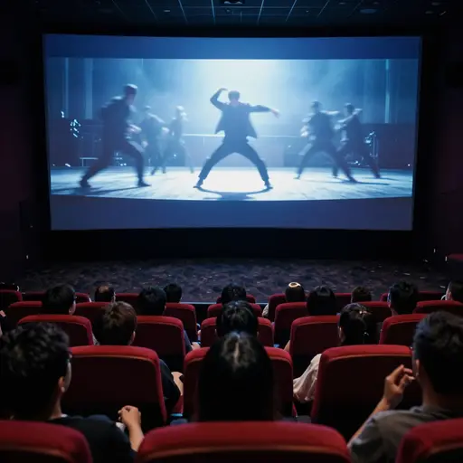 我们看了一部由塔伦蒂诺导演的电影。