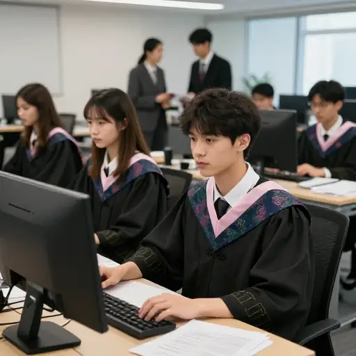 许多毕业生在他们学习的领域找到工作。