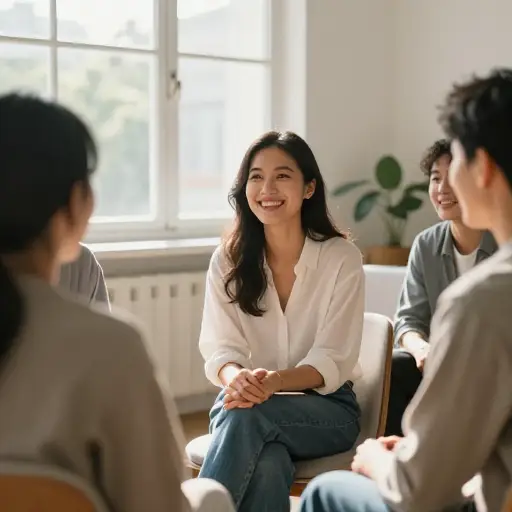 房间里充满希望的情绪是可以感受到的。