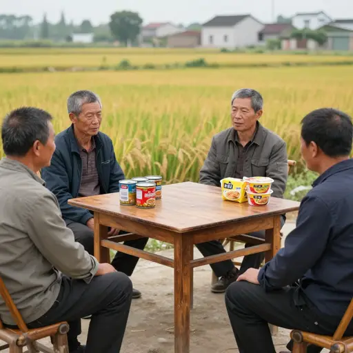 村民们只需要极少量的进口食物。