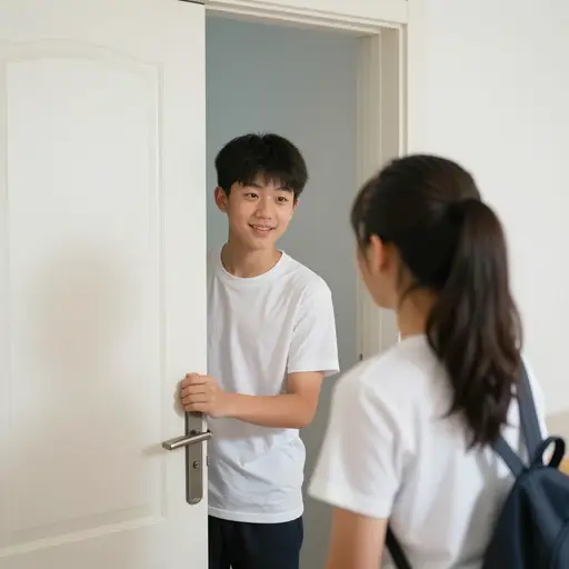 请进。