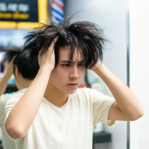 我真的很需要理发了。