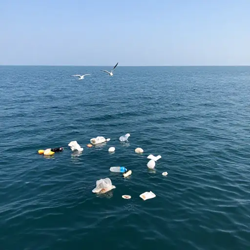 我们的海洋中存在一个普遍存在的塑料污染问题。