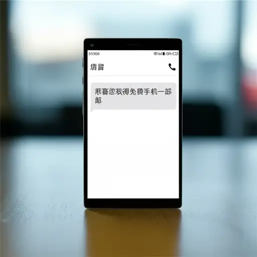 那条关于免费领取手机的短信其实是个骗局。