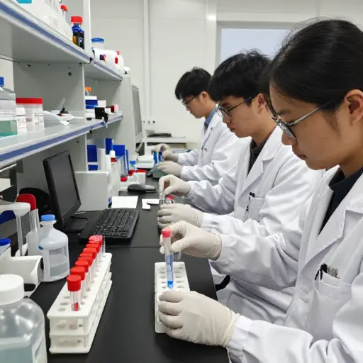 他们将样本随机分发，以避免任何偏差。