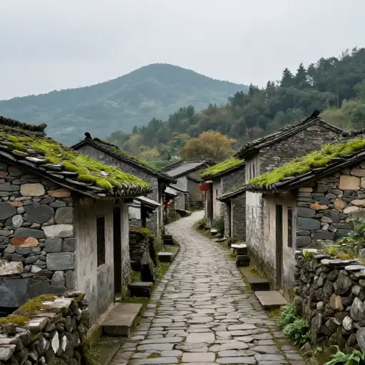 这个村庄的面貌几十年来几乎未变。