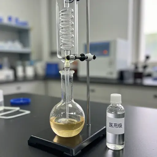 酒精经过反复提纯后，可生产高纯度的医用级乙醇。