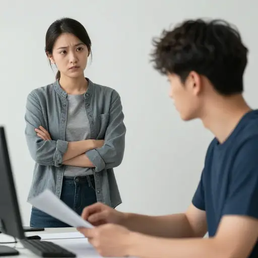 你不应该干涉别人的事务。