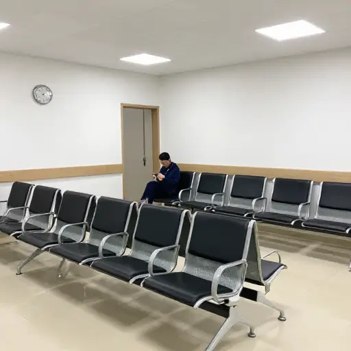 请在等候室任何地方坐下。