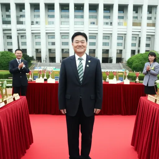 政府正式认可了他在环境保护方面的杰出贡献。