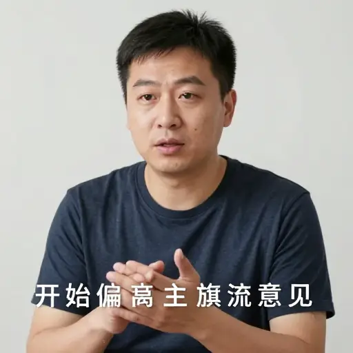 他的观点开始偏离主流意见。