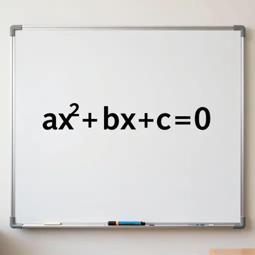 二次方程是代数中的一个基本概念。