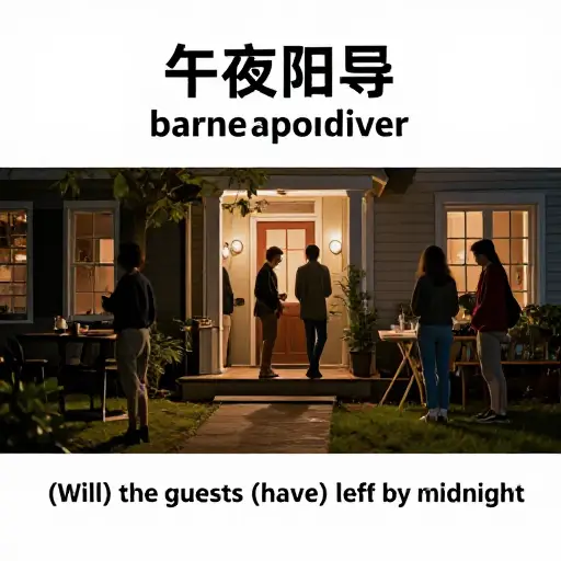 客人们午夜前会离开吗？