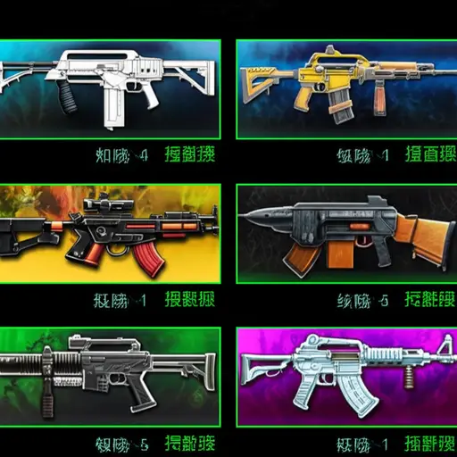 这款射击游戏提供了多种武器选择。
