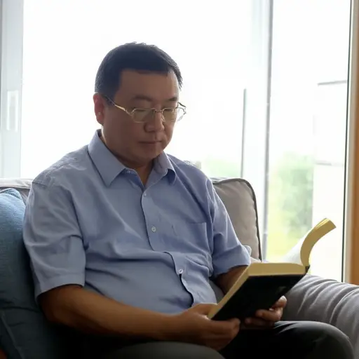 我爸爸经常在周末读历史书。