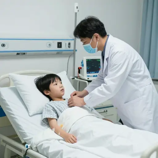 若无医疗干预，这孩子早就没命了。