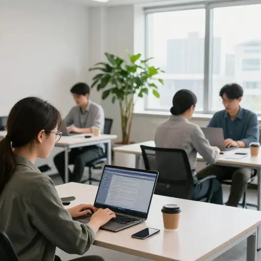 越来越多的公司采用远程工作。