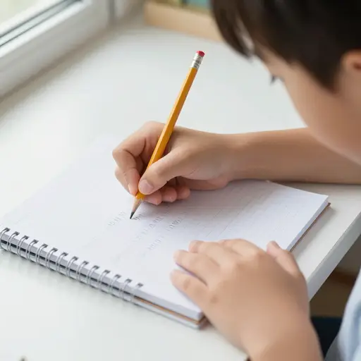 请用大写字母写下你的名字。