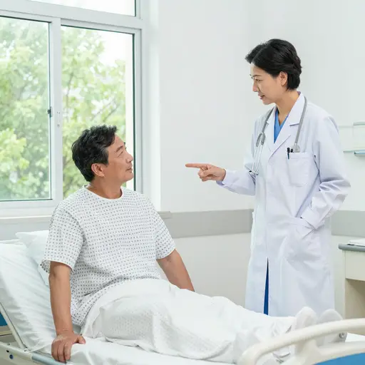 手术后，医生建议不要久坐不动地休养，而是鼓励每天适度散步。