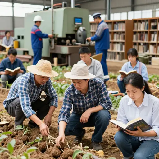 这些都是勤奋的人。